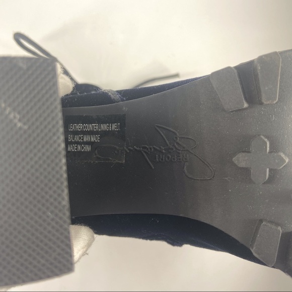 Report Signature Allon Velvet High Heel Booties - Picture 8 of 11